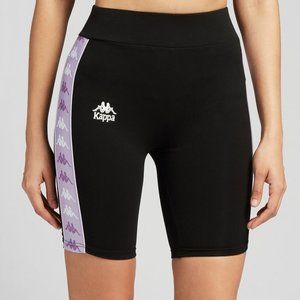 Kappa legging shorts in black